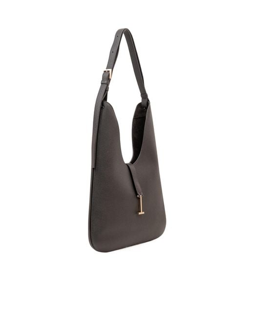 Tom Ford Black Medium Hobo Shoulder Bag