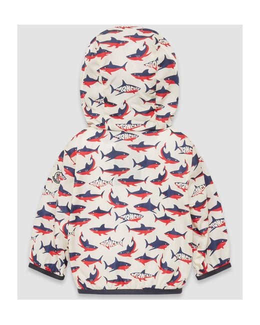 Moncler White Boyce Hooded Jacket