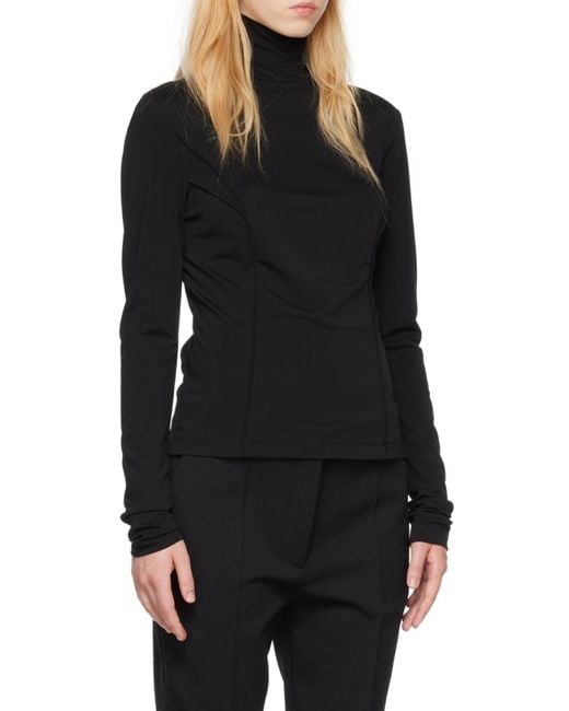 Givenchy Black Turtleneck Knit Jumper