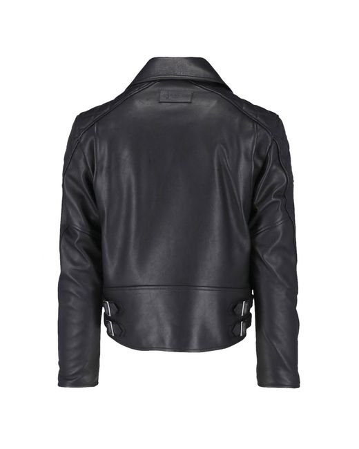 Givenchy Black Leather Biker Jacket for men