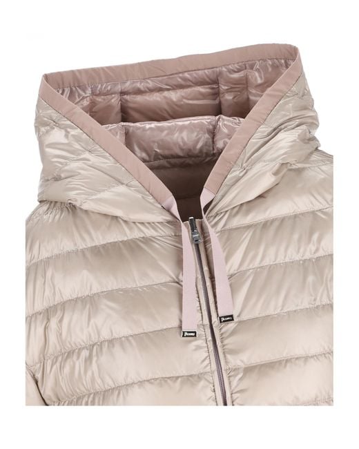 Herno Multicolor Zip-Up Drawsting Reversible Jacket