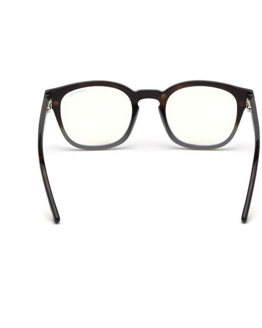 Tom Ford White Eyewear Square Frame Glasses for men