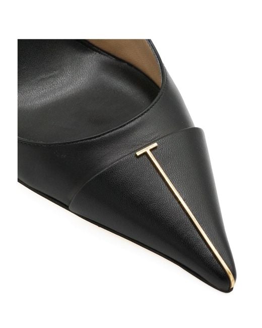 Tom Ford Metallic Pointed Toe High Heel Sandals