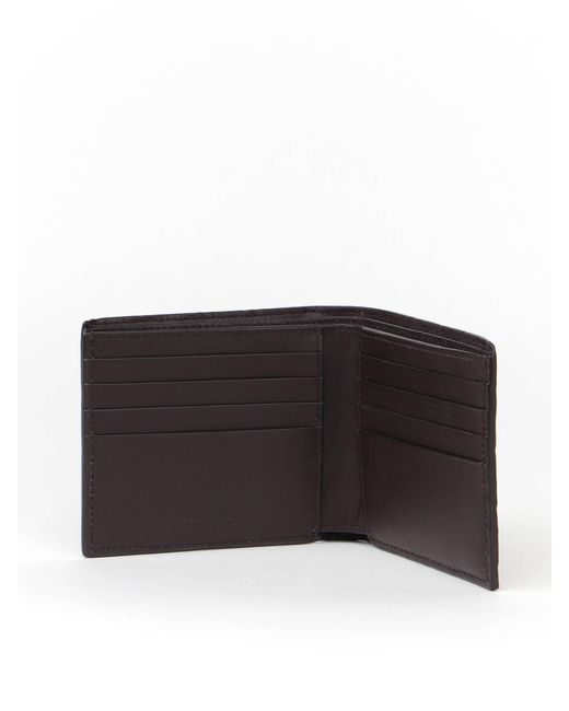 Bottega Veneta White Intrecciato Bifold Wallet for men