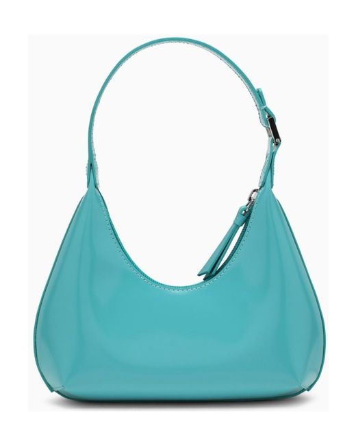 By Far Blue Logo Handbag