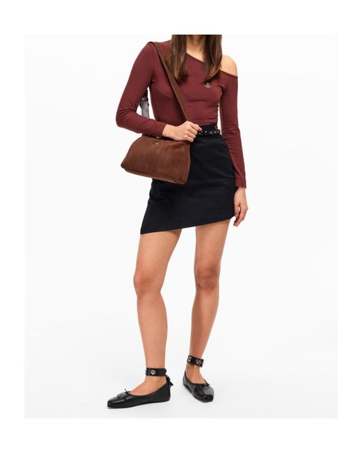 Vivienne Westwood Brown Kate Shoulder Bag