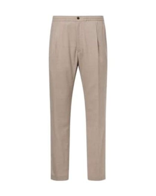 Dunhill Gray Wool Chinos for men
