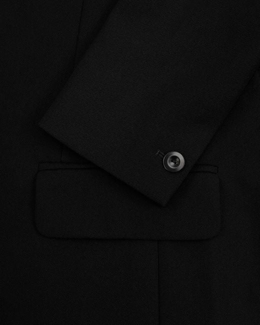 Max Mara Black Lapel Suit Jacket