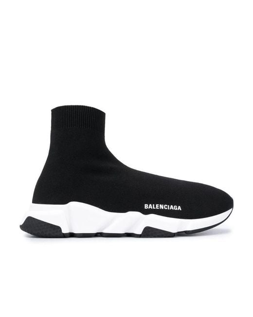 Balenciaga Black Speed Sock Sneakers for men