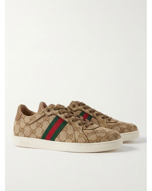Gucci Multicolor Stretch Low-Top Sneakers for men