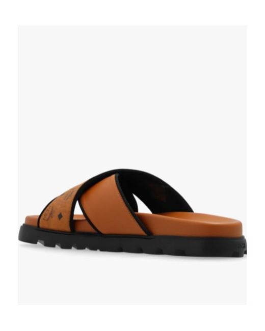 MCM Brown Crossover Broadband Slippers