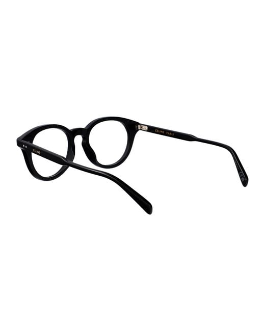 Céline White Full-Rimmed Plano Lenses for men