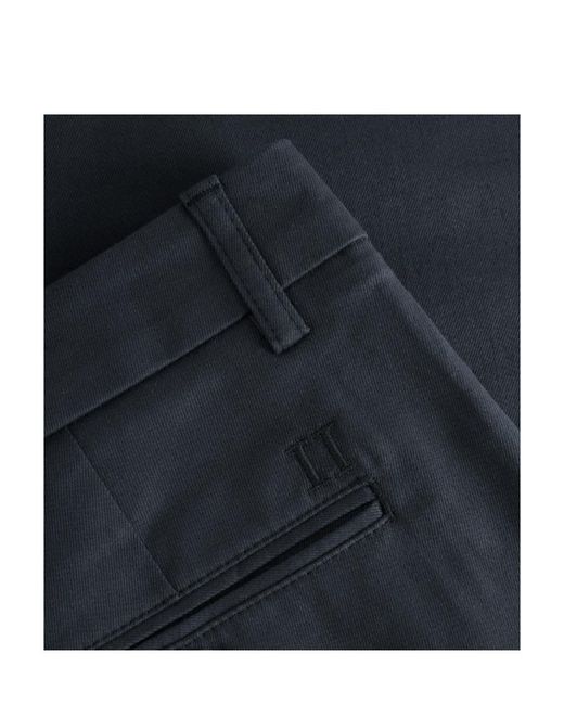 Les Deux Blue Cargo-Pocket Trousers for men