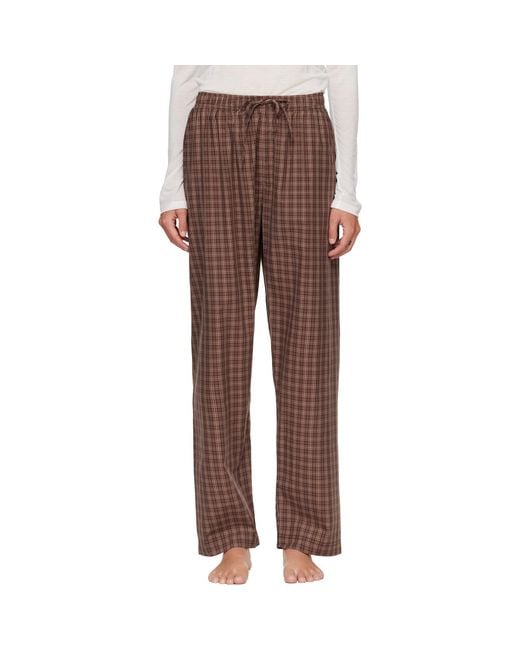 Tekla Brown Pajamas
