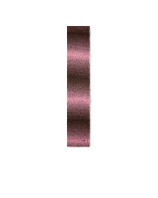 DIESEL Purple K-Pellino Logo Embroidered Scarf for men