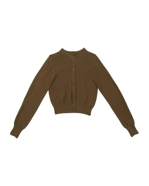 Baserange Brown Long-Sleeved Knitwear