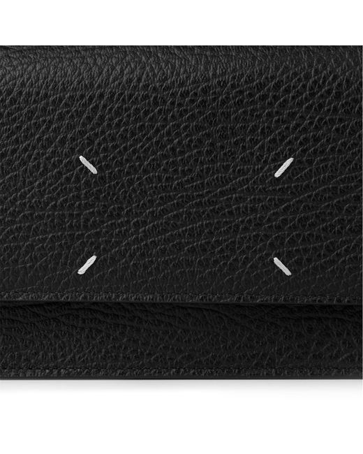 Maison Margiela Black Logo Shoulder Bag