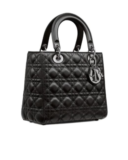 Dior Black Medium Lady Handbag