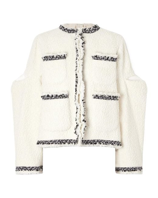 Sacai Natural Tweed Jacket