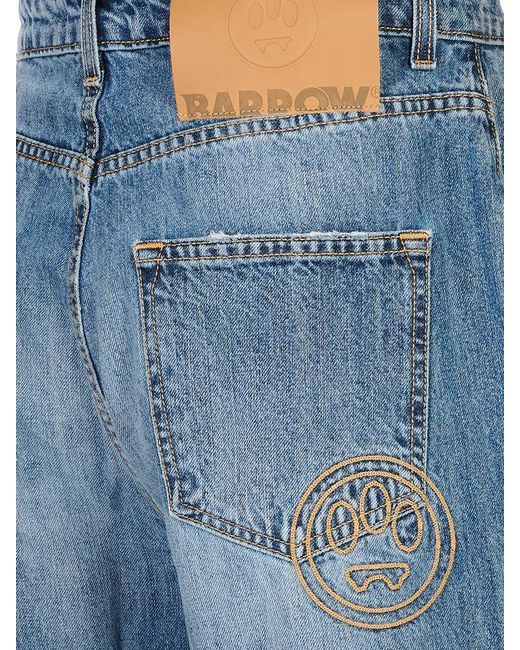 Barrow Blue Straight-Leg Jeans for men