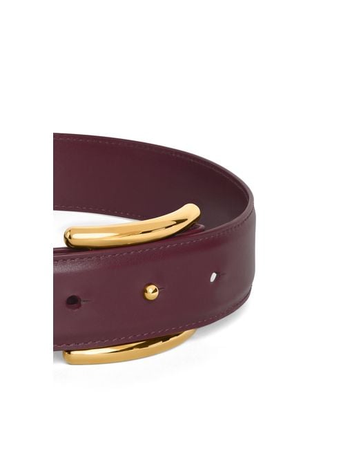 Alaïa Purple Alaïa Thin Belt