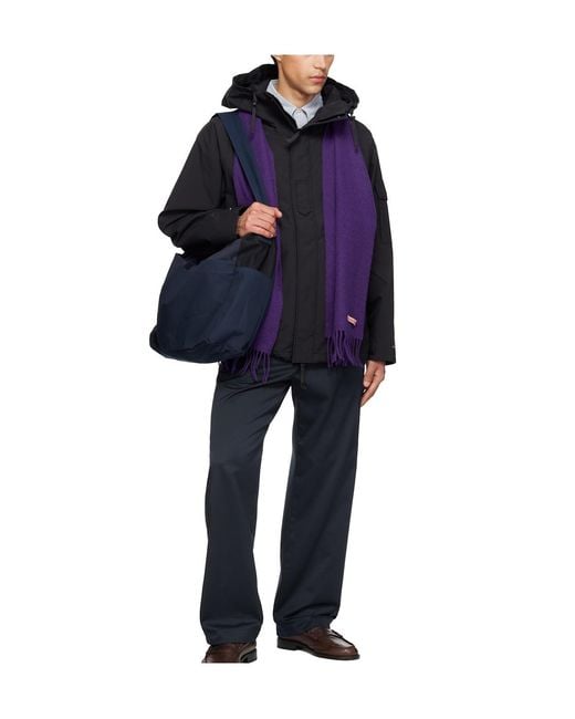 Nanamica Blue Gore-Tex Cruiser Jacket for men