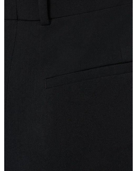 Dolce & Gabbana Black Belt-Loop Shorts