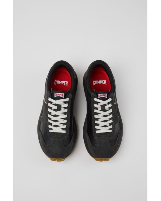 Camper Black Round-Toe Sneakers