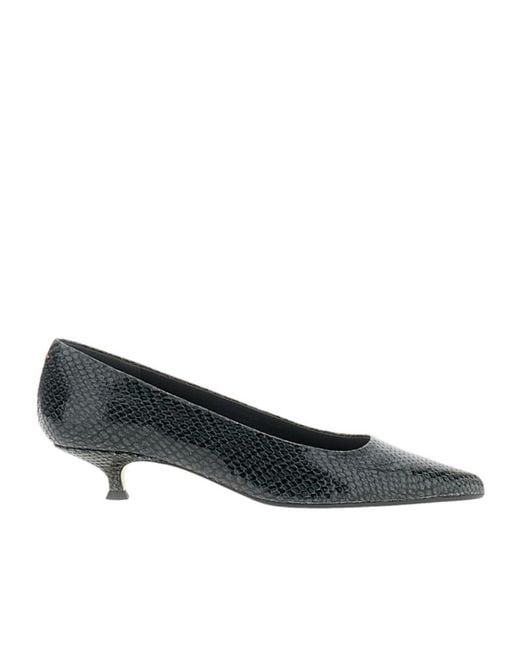 Aeyde Blue Pointed-Toe High Heels