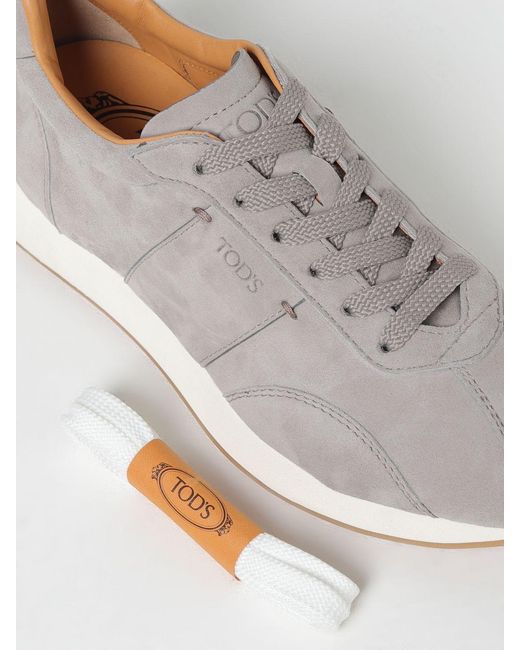 Tod's Gray T Vintage Sneakers