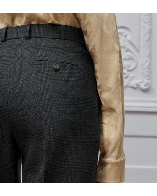 Dior Gray Fitted Pants