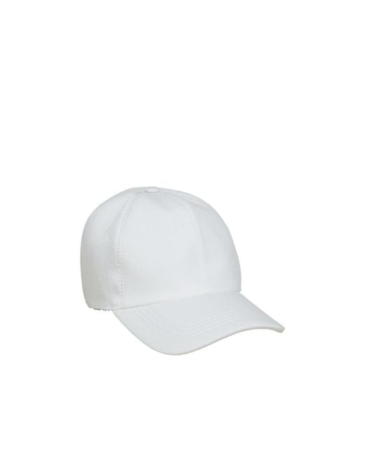 Brunello Cucinelli White Sequin-Embellished Baseball Cap