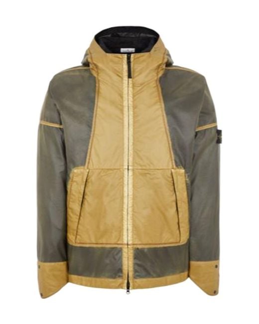 Stone Island Green Logo Casual Jacket for men