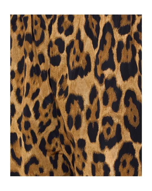 Alaïa Natural Alaïa Animalier Balloon Pants