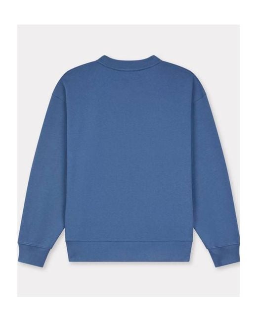 KENZO Blue Pop' Embroidered Sweatshirt