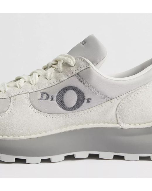 Dior Gray Squash Sneaker