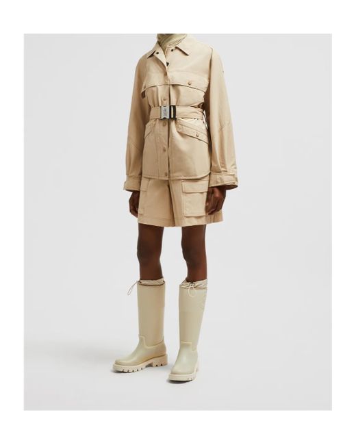 Moncler Natural Kaeng Belted Field Jacket