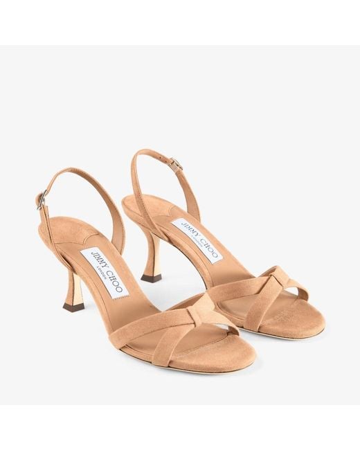 Jimmy Choo Metallic Elsy 70