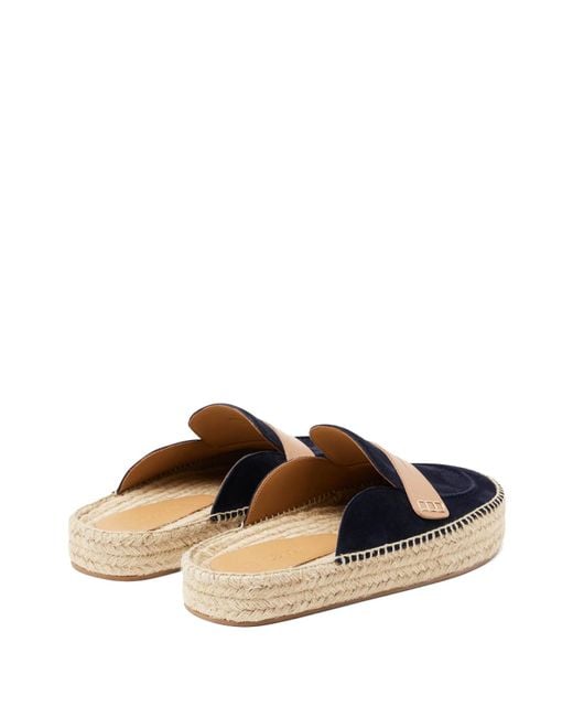 J.W. Anderson Brown Round Toe Loafers