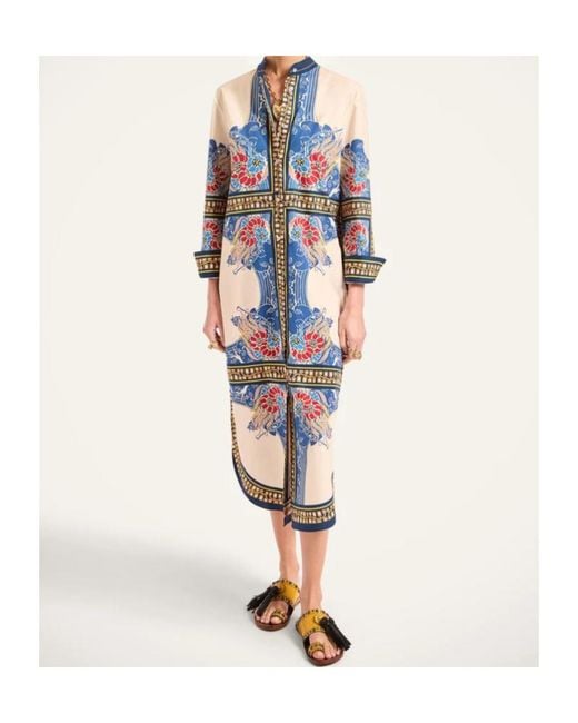 LaDoubleJ Blue La Doublej Sundowner Tunic Dress