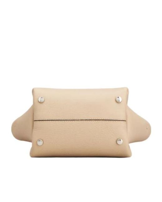 Tod's Natural Pendant Top-Handle Mini Bag