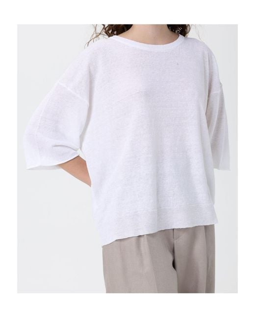 Roberto Collina White Short-Sleeve T-Shirt