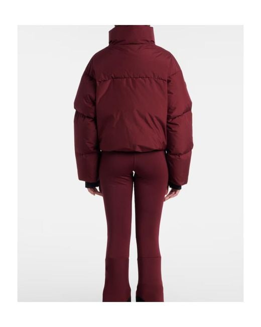 CORDOVA Red Long-Sleeved Down Jacket