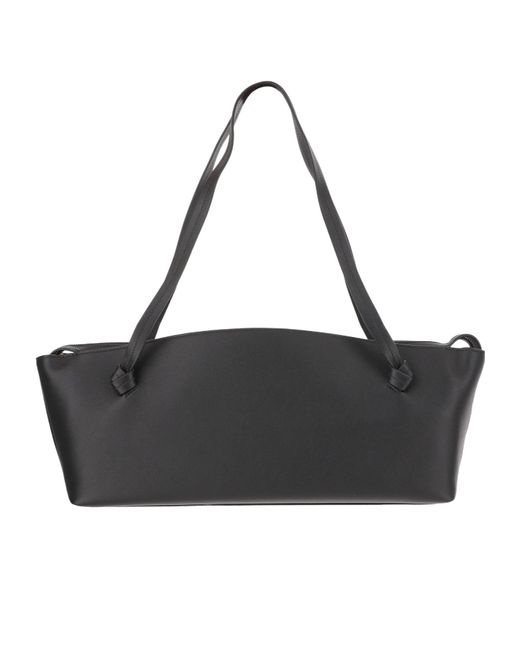 Jil Sander Black Top Handle Tote Bag