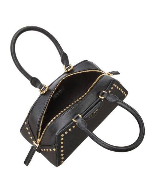 Givenchy Black Mini Antigona East-West Top Handle Bag