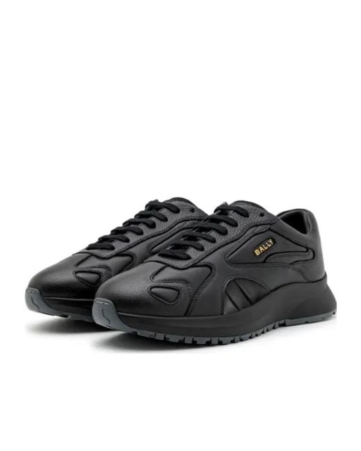Bally Black Outline Sneaker for men