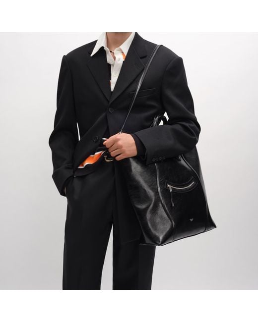 Céline Black Vertical Cabas Smile Luggage for men