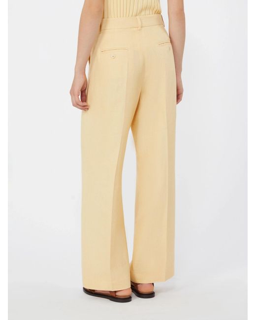 Weekend by Maxmara Natural Malizia Pressed Crease Pants