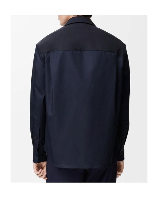 Loewe Blue Hybrid Jacket for men