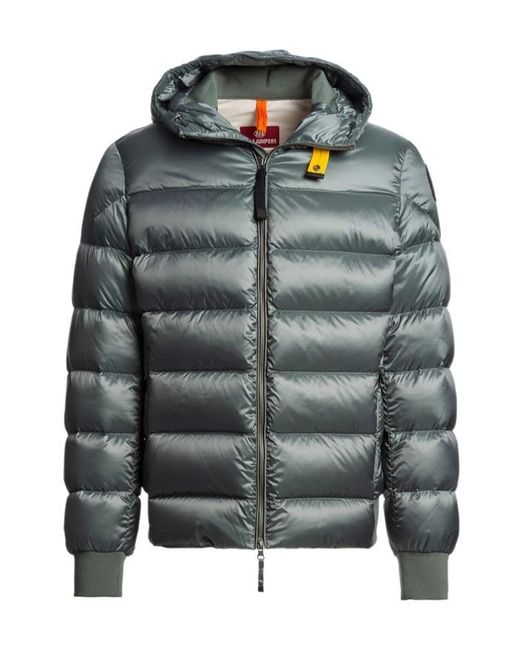 Parajumpers Gray Long-Sleeved Down Jacket for men
